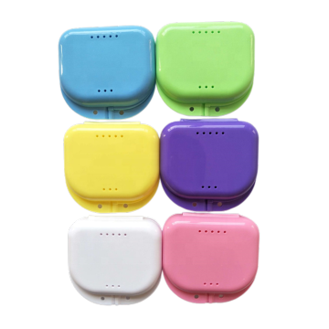 Plastic Dental Mouth Guard Storage Retainer Braces Box